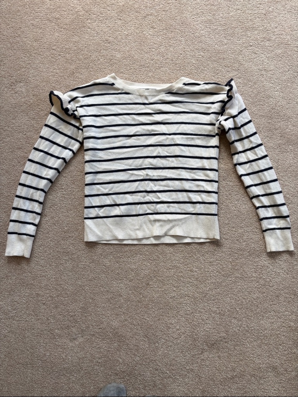 GAP Striped Long Sleeve Sweater